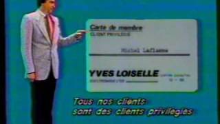 Yves Loiselle Électronique Publicité Québec [upl. by Airod]