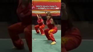 Wushu Kung Fu Group Performance By SMKFA 🫸🤛 Watch to the end to see our pose martialarts shorts [upl. by Eidarb]