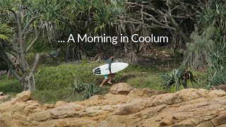 Surfing in Coolum  Queensland Australia [upl. by Latsyrhk]