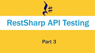 RestSharp REST API testing using C RestSharp and JsonNET  Part 3  Extent Report [upl. by Edlyn623]