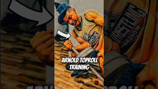 Arnold toproll training  arm wrestling 😱🦾 [upl. by Iphigeniah]