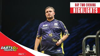 THE BEST EURO TOUR SESSION EVER  Day Two Evening Highlights  2024 Flanders Darts Trophy [upl. by Vassaux]