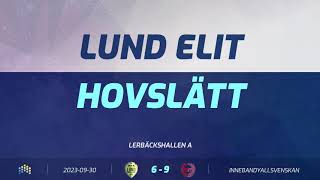 Highlights Allsvenskan Södra Herr IBK Lund  Hovslätts IK [upl. by Madonia]