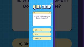 🚀 Docker Command Quiz 🐳 [upl. by Yelyk662]