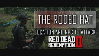 RDR2 The Unique Rodeo Hat Location in Red Dead Redemption 2 [upl. by Okeim]