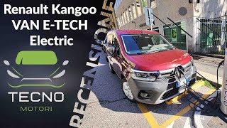 RENAULT KANGOO VAN ETECH Electric il furgoncino elettrico BEST BUY [upl. by Ehrsam]