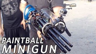 Paintball Minigun at SC Village [upl. by Neerual997]