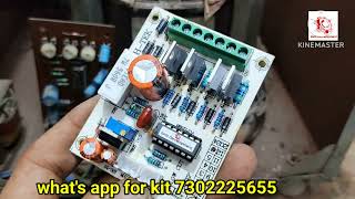 HindiDouble phase voltage stabilizer repair for main line and ac with microcontroller kit [upl. by Lorri]