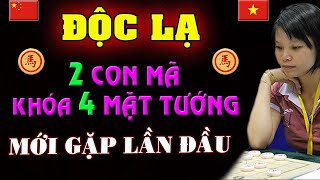 Cờ tướng hay 2 XE Bỏ Phí  2 MÃ khóa 4 mặt Tướng Cực Độc của Ngô Lan Hương [upl. by Oslec257]