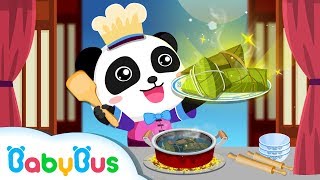 How To Make Chinese Recipes With Baby Panda Restaurant Asia  BabyBus Kids Games [upl. by Dobrinsky]