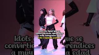 Idols de Kpop que se convirtieron aprendices a muy temprana edad kpop viral parati [upl. by Portwine]