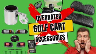 The 10 Most Overrated Golf Cart Accessories on the Market 2024 [upl. by Nanaek836]