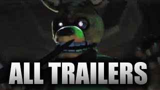 ALL FNAF Movie trailers tv spots [upl. by Corneille]