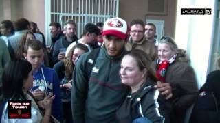 Rugby Top 14 RCT TOULON vs STADE FRANCAIS Coeur Supporters Sortie Stade Mayol Live Sports Tv 2012 [upl. by Biondo942]