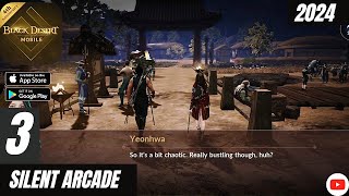 Conquering the Desert Black Desert Mobile  Part 3 raid Fight [upl. by Etnuaed]