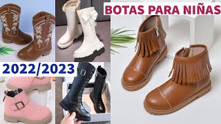 BOTAS PARA NIÑAS 20242025\\ botas de moda MODA OTOÑO INVIERNO moda para niñas [upl. by Asilehc]