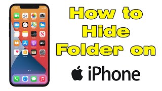 How to hide folder on iPhone Hide files and photos [upl. by Haidebej]