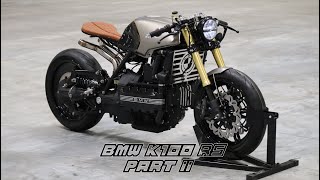 BMW K100 RS Custom Cafe Racer by MotoTechnology part 2 [upl. by Agle]