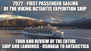 2022 Viking Octantis Exploration ship – First sailing to Antarctica  Ship Tour and Review [upl. by Fernald66]