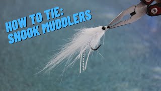 Fly Tying Tutorial  Snook Muddlers [upl. by Airamalegna]