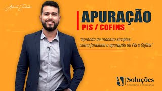 APRENDA DE MANEIRA SIMPLES Apuração do Pis e Cofins [upl. by Tatum]