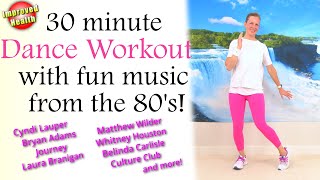 1980s Workout  Low Impact Cardio Workout with fun popular music from the 80s [upl. by Tevis]