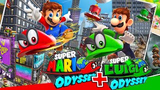 Super Mario Odyssey  Super Luigi Odyssey  Full Game Walkthrough 4K [upl. by Sufur]