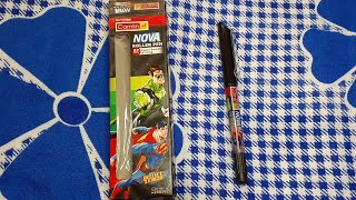 Camlin nova roller pen review  camlin gel pen  Best black gel pen [upl. by Clippard489]