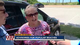 No swim advisories issued at several Sarasota County beaches [upl. by Maltz]