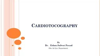 Cardiotocography CTG [upl. by Charmion]