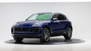 2024 Porsche Macan Gentian Blue Metallic  P7507 [upl. by Tremain]