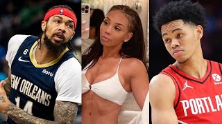 Brandon Ingrams Baby Momma Is Having A Baby With Anfernee Simons [upl. by Normi]