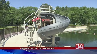 Chenango Valley State Park celebrates new and improved swimming area [upl. by Boyden]