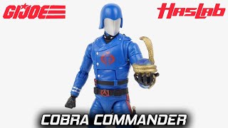 GI Joe Classified Series HasLab Cobra Commander Action Figure Review [upl. by Burtis]