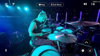 Muse  Algorithm Drum Cam Live at Estadio Wanda Metropolitano Madrid 2019 [upl. by Sucam778]