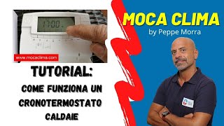 Cose  e come funziona e come programmare un cronotermostato o termostato ambiente per caldaia [upl. by Notloc]