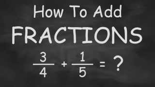 How To Add Fractions  Fast and Easy fraction addition [upl. by Bronk847]