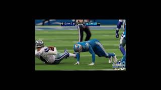 COWBOYS OPENING DRIVE vs LIONS footballshorts playoffs madden nfcchampionship dallascowboys [upl. by Civ725]