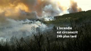 Incendie à la Bastidonne [upl. by Ailhad]