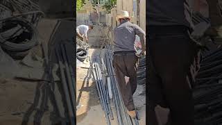 Quick Guide to Building Foundations Rebar Tying Made Easy [upl. by Ecerahc]