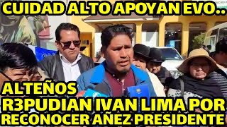 ABOGADO VLADIMIR OCHOA LA CIUDAD DEL ALTO PIDEN QUE EVO MORALES VUELVA GOBERNAR BOLIVIA [upl. by Jorie]