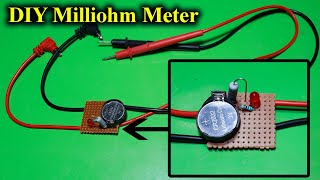 DIY Homemade Milliohm Meter  Mobile Phone Short Circuit Finder Device [upl. by Pouncey]