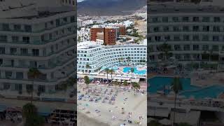 Playa de la Pinta Costa Adeje Tenerife Street 4k beach travel [upl. by Idoux]