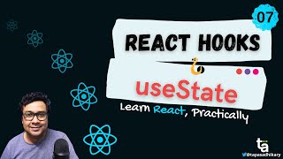 07  How to Manage State with useState React Hook  Lazy Initialize  Previous Value  React Project [upl. by Legna]