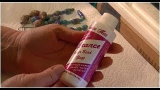 Paper Bead Base Coating Stringing And Glazing The Passion For Paper Beads Way [upl. by Gale]