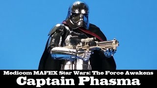 MAFEX Captain Phasma Star Wars The Force Awakens Medicom [upl. by Anom]