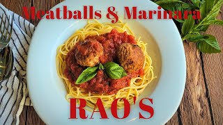 How to make RAOS  Meatballs amp Marinara Sauce [upl. by Mueller111]