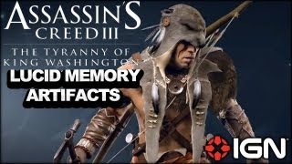 Assassins Creed 3  Lucid Memory Artifacts Locations  The Tyranny of King Washington Walkthrough [upl. by Woermer]