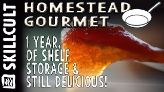 One Year Old Traditional Apple Butter Still Awesome Shelf Stable Recipe [upl. by Neitsirhc803]