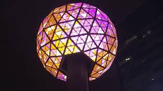 New Yorkers welcome 2022 with Times Square ball drop [upl. by Schertz]